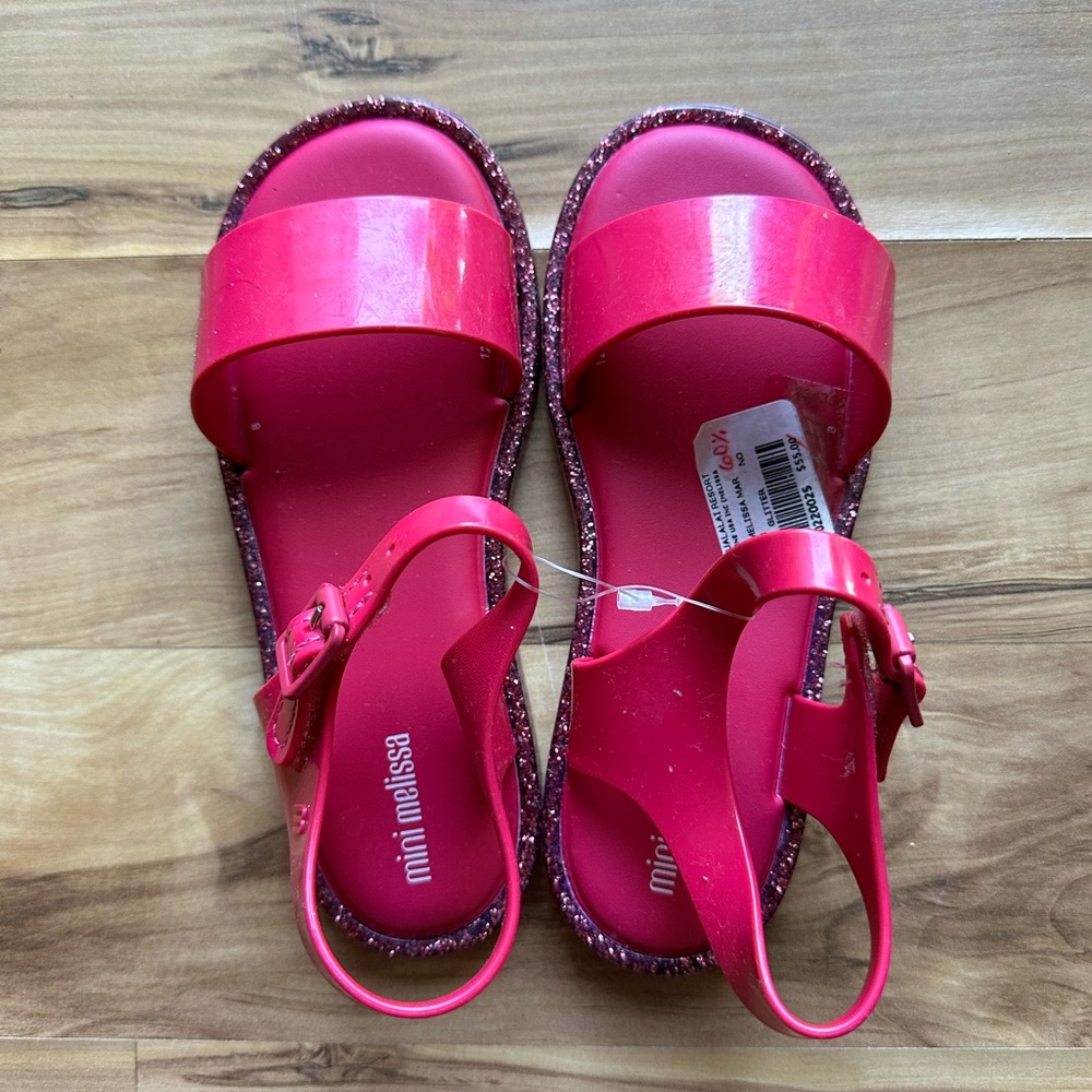 Mini Melissa Mar Glitter size 12
